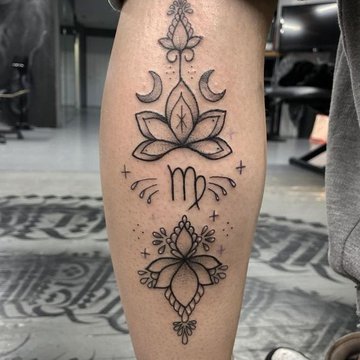 virgo tattoo design