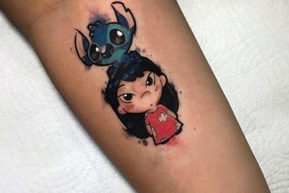 Lilo and Stitch tattoo