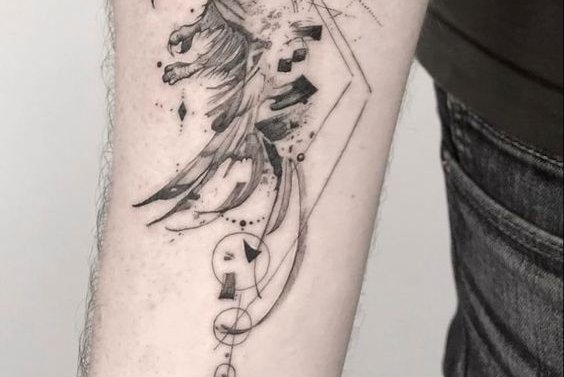 Geometric tattoo