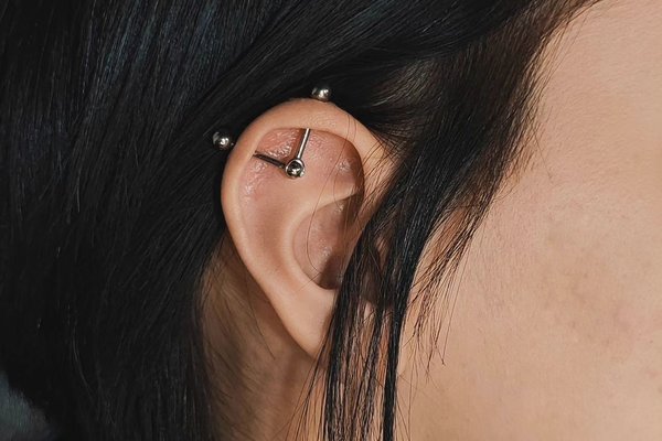industrial piercing healing time