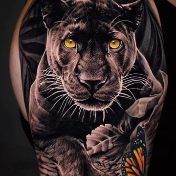 Panther tattoo