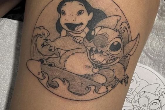 Lilo and Stitch tattoo