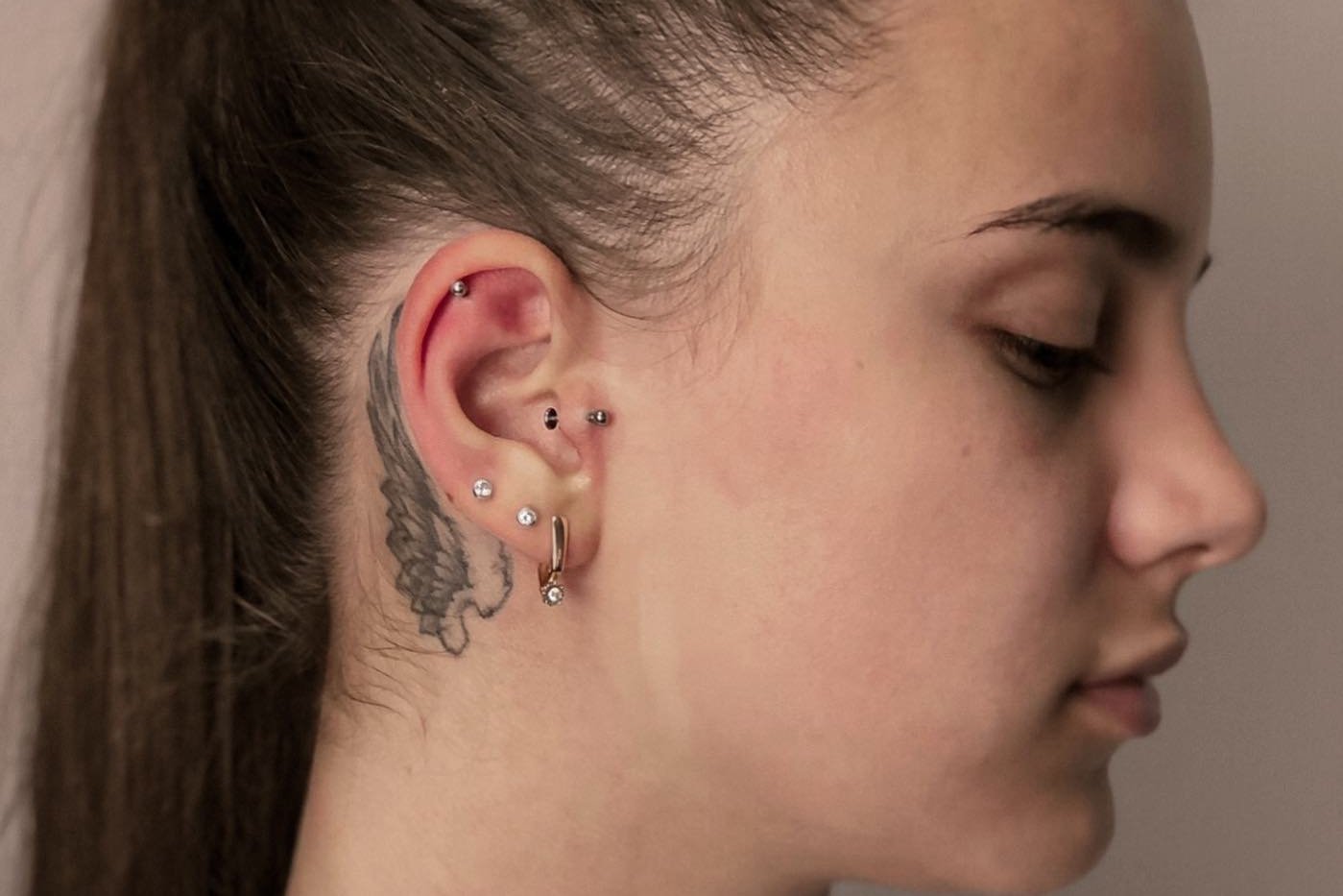 tragus piercing healing time