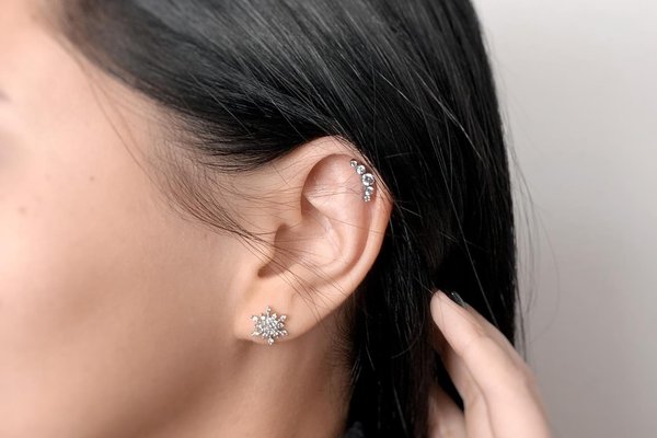 helix piercing healing process