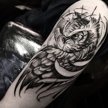 Owl’s tattoos