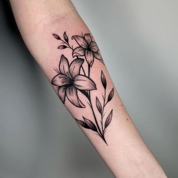 Lily tattoo