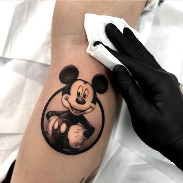 Mickey Mouse tattoo