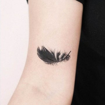 Feather tattoos
