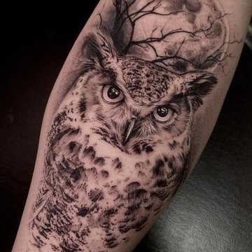 Owl’s tattoos