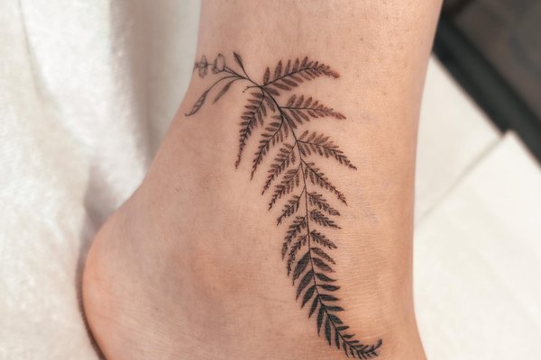 Fern tattoo