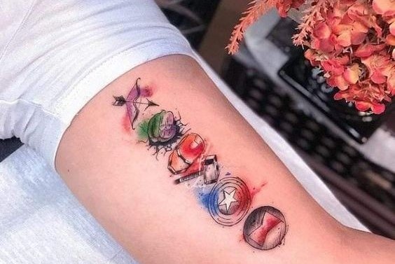 Marvel tattoos