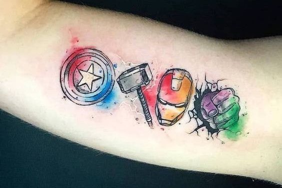 Marvel tattoos