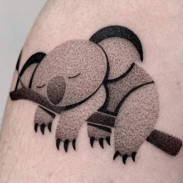 Dotwork tattoo