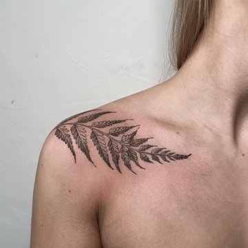 Fern tattoo