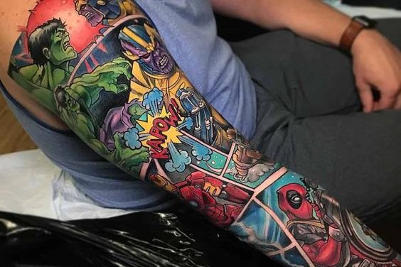 Marvel tattoos
