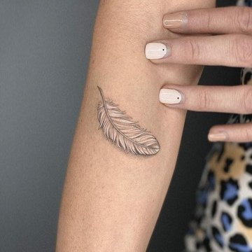 Feather tattoos