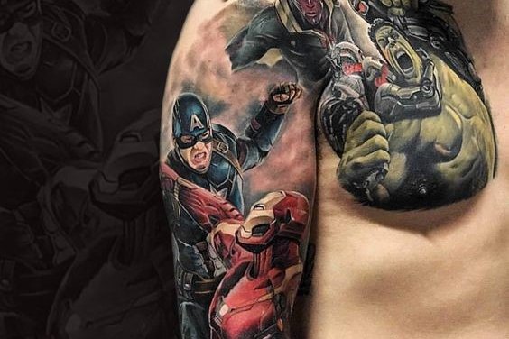 Marvel tattoos
