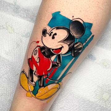 Mickey Mouse tattoo