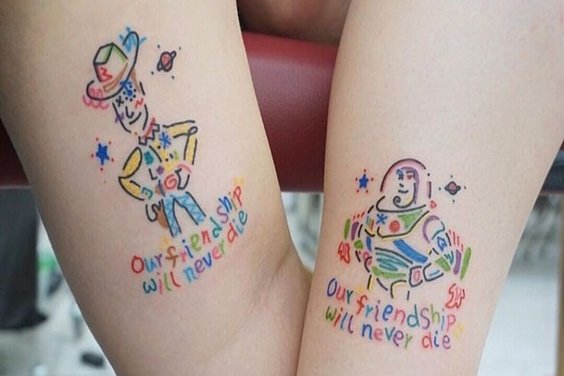 Toy Story tattoo