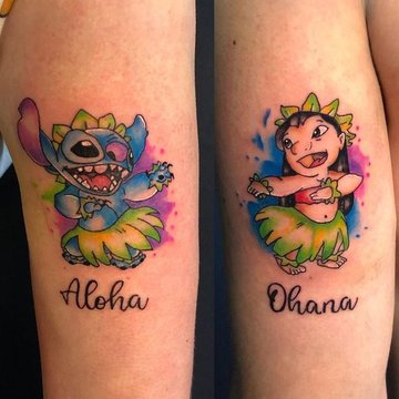 Lilo and Stitch tattoo