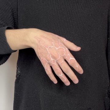 White tattoos