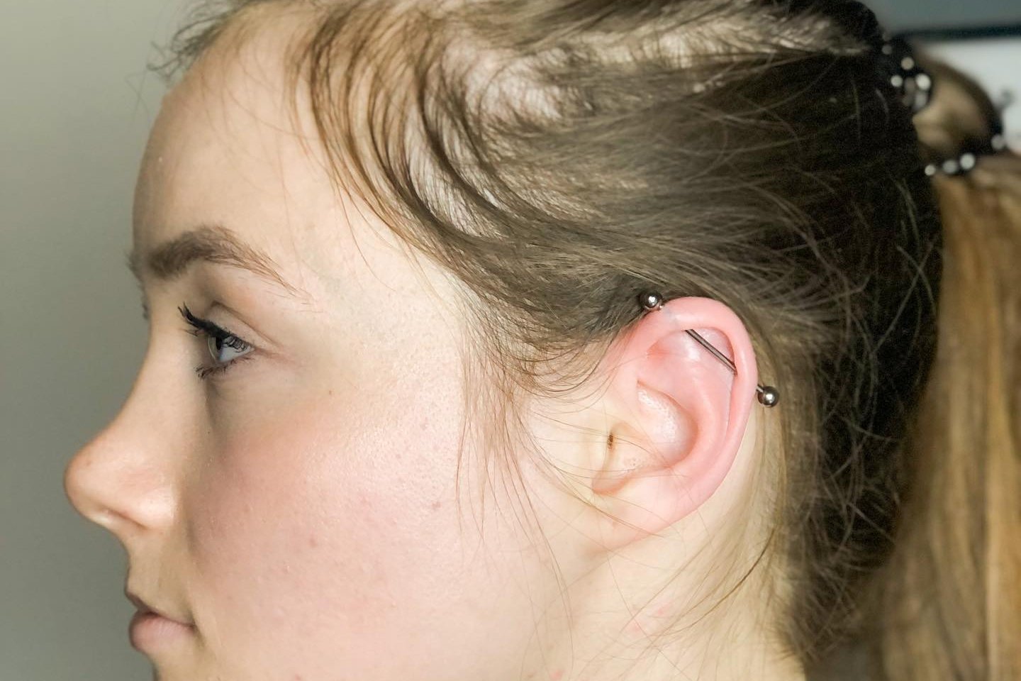 industrial piercing healing time