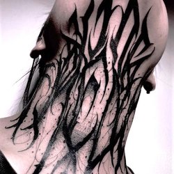 Neck Tattoo
