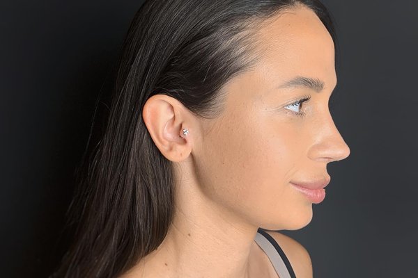 tragus piercing healing time