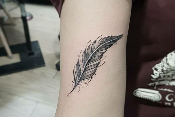 Feather tattoos