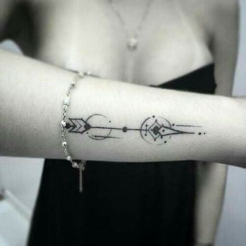 Arrow tattoo