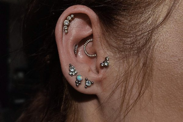 ear piercing types