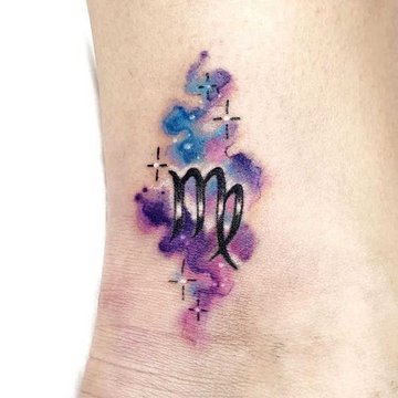 virgo tattoo design