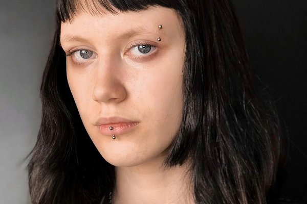 Eyebrow piercing