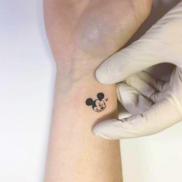 Mickey Mouse tattoo