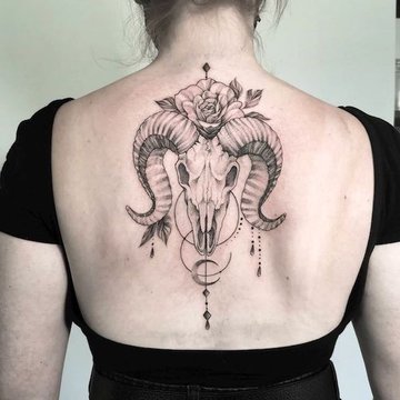 aries constellation tattoo ideas