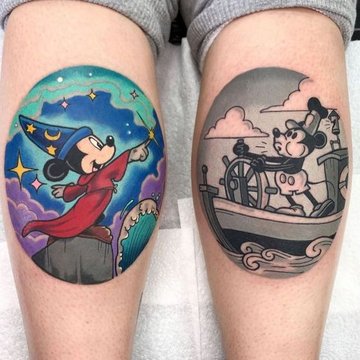 Mickey Mouse tattoo
