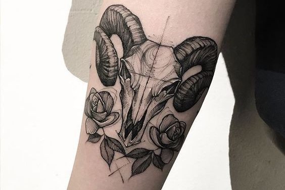 aries constellation tattoo ideas