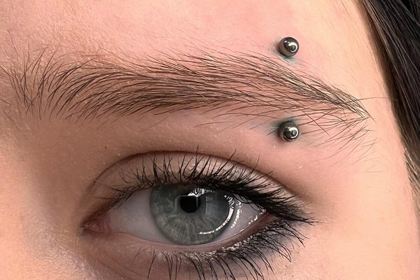 Eyebrow piercing