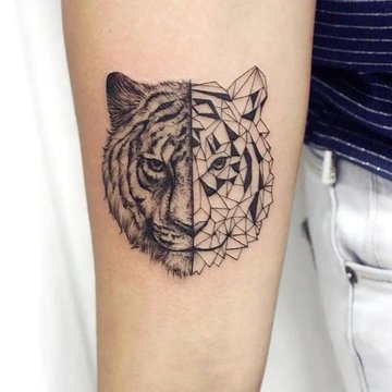 Geometric tattoo