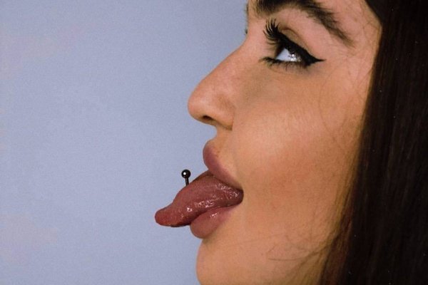 Tongue piercing