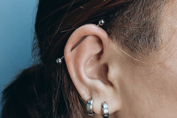 industrial piercing healing time