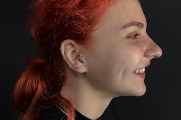 tragus piercing healing time