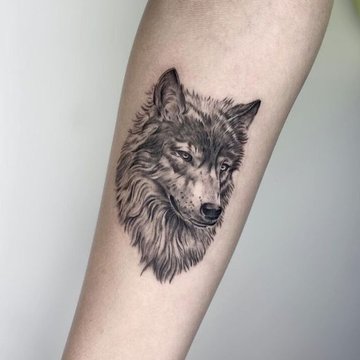 Wolf tattoo