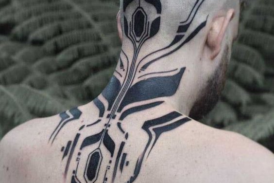 Cyberpunk tattoo