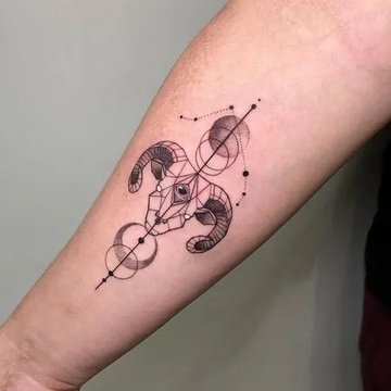 aries constellation tattoo ideas