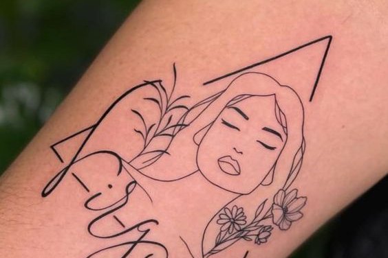 virgo tattoo design