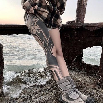Cyberpunk tattoo