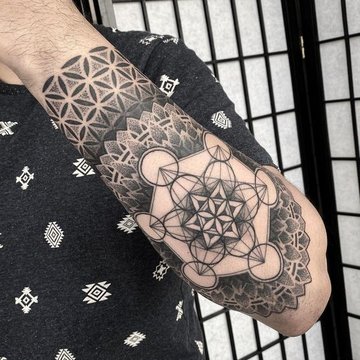Geometric tattoo