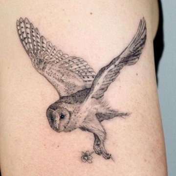 Fine Line tattoo