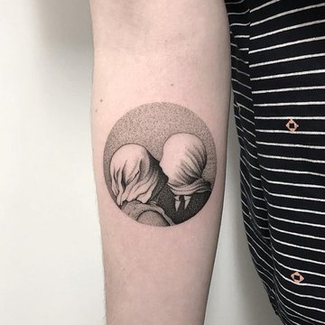 Dotwork tattoo